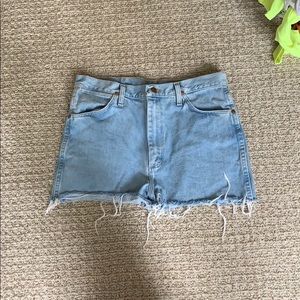 wrangler cut off shorts